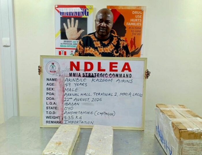 NDLEA Intercepts N6.2bn ‘Jihadi Drug,’ Opioids At Lagos Airport 1 IMG 20260830 WA0020