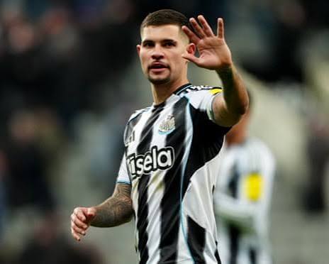 Arsenal Close-in-on Bruno Guimarães As Newcastle Captain Awaits Medical