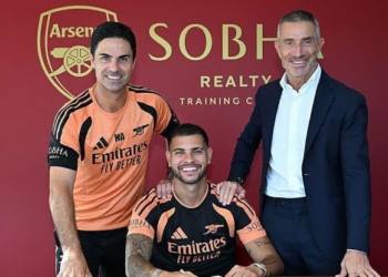 Arsenal Hint At Bruno Guimaraes’ Shirt Number As Youngster Vacates No. 39