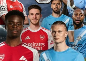 Arsenal, Man City Lock Horns In Community Shield Showdown On Sunday
