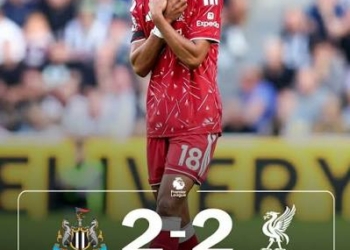 Szoboszlai’s Late Penalty Rescues Liverpool In Thrilling Newcastle Draw