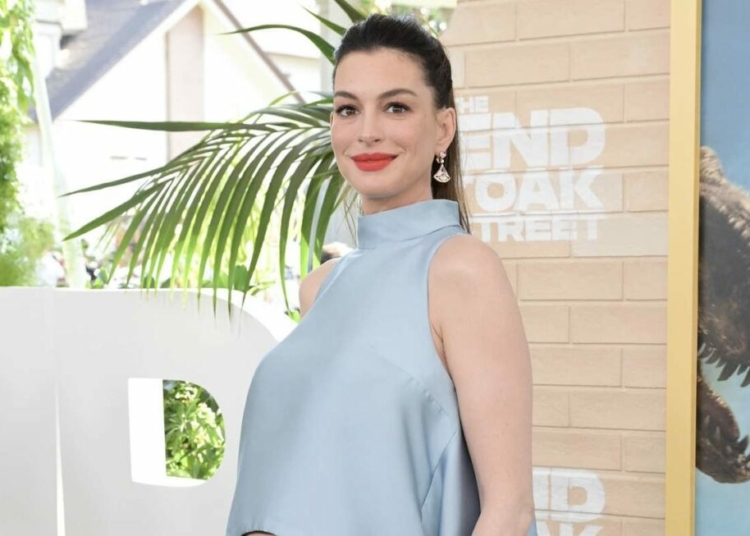 Anne Hathaway Addresses Pregnancy Doubts With Playful Message 1 IMG 4636