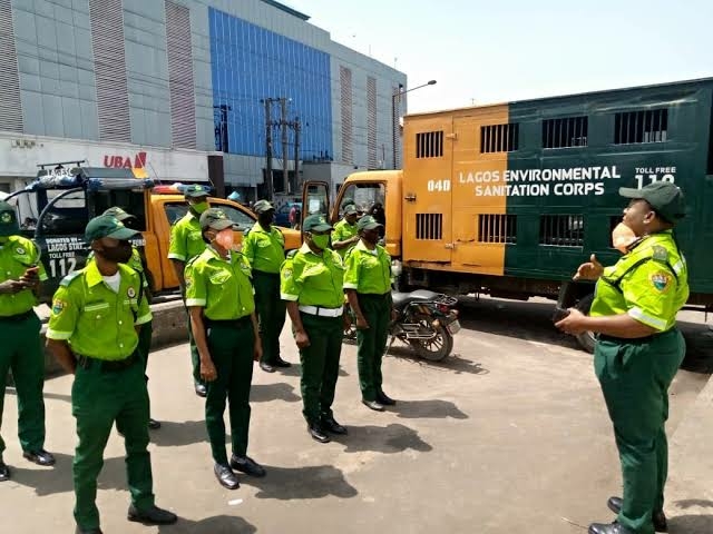 Lagos Environmental Sanitation Corps Rescues Mother, Five-Month-Old Baby From Canal 1 IMG 5331