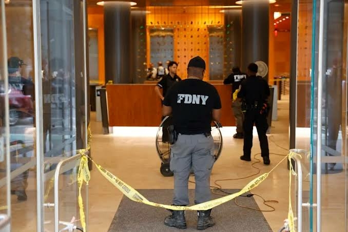 Man Arrested After Setting Himself On Fire In Lobby Of Building Housing Google 1 IMG 5494