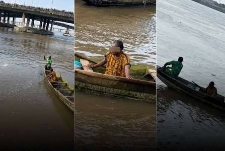 Woman Rescued After Jumping Into Lagos Lagoon From Carter Bridge 1 Lagoon Jump