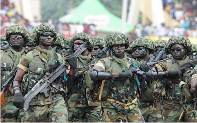 Nigerian soldiers