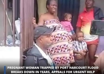 Pregnant Woman Trapped In Floodwaters, Appeals For Help