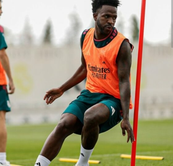 Vinicius Jr Returns To Real Madrid Training Amid Arsenal Transfer Speculation 1 Screenshot 20260803 133113 Chrome