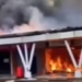 Fire Guts Part Of SPAR Shopping Complex In Calabar