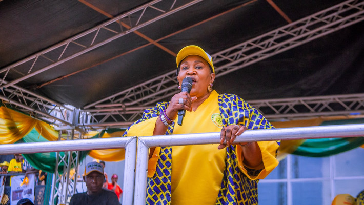Osun 2026: Adeleke’s Wife Leads Protest Against Violence