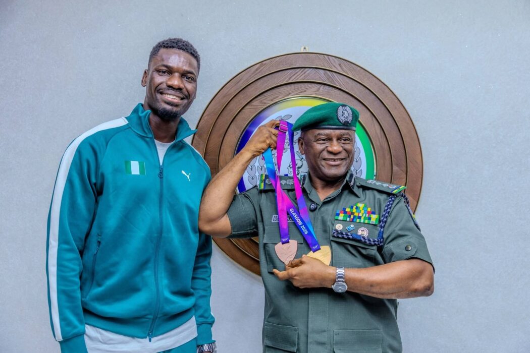 IGP Disu Vows More Investment In Police Sports After Nathaniel’s Commonwealth Triumph