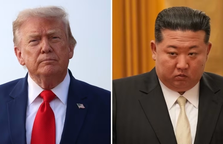 US President Donald Trump and North Korean leader Kim Jong Un. Getty Images