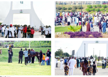 Abuja City Gate No Longer Just A Gate – It’s A Stage