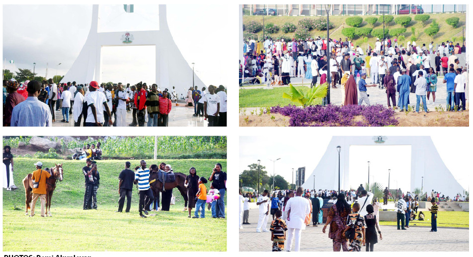 Abuja City Gate No Longer Just A Gate – It’s A Stage