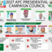 2027: Tinubu Unveils APC Campaign War Room