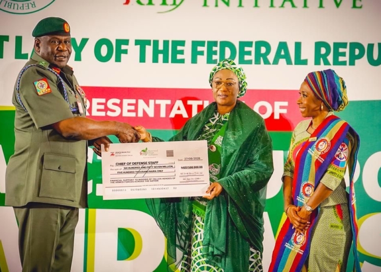 Remi Tinubu Gives N819m To 1,638 Widows Of Fallen Military, Police Personnel 1 bd6d2bac 5ca1 4ebb af48 8852348c78db