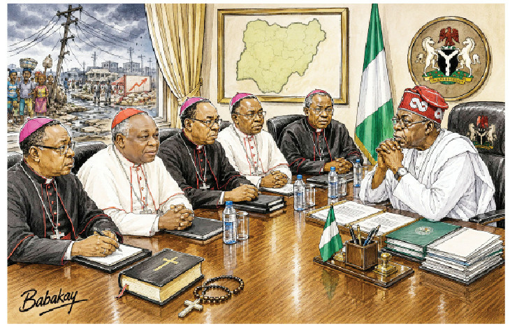 Truth Or Dare: The Bishops, The President And The Burden Of Truth 1 bishops visit tinubu