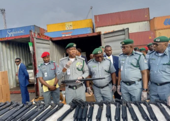 Customs Intercept 399 Rifles, 535 Parts At Tincan Port