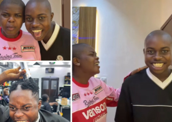 ‎Streamer Peller Shaves Off His Hair In ‎Support Of His Wife Jarvis Amid Online Mockery