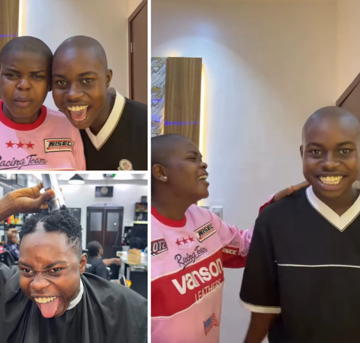 ‎Streamer Peller Shaves Off His Hair In ‎Support Of His Wife Jarvis Amid Online Mockery
