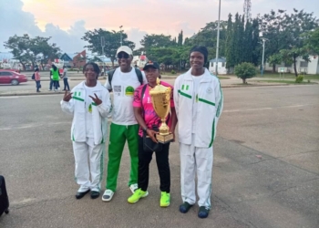 Nimrod Challenges Nigeria’s Beach Volleyball Stars To Conquer Senior Level After U18 Victory