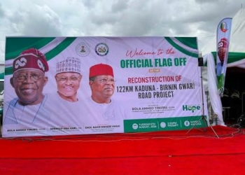 FG Flags Off  Construction Of 122 km Mando-Birnin-Gwari Road