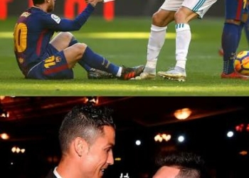 Ronaldo Sends Support To Messi After Father’s Death