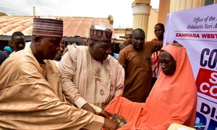 Senator Yari Donates N163m, 837 Bags of Food to Banditry Victims in Zamfara West 1 images 2026 08 18T104234.102
