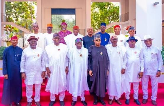 APC Governors Pledge To Deliver States For Tinubu