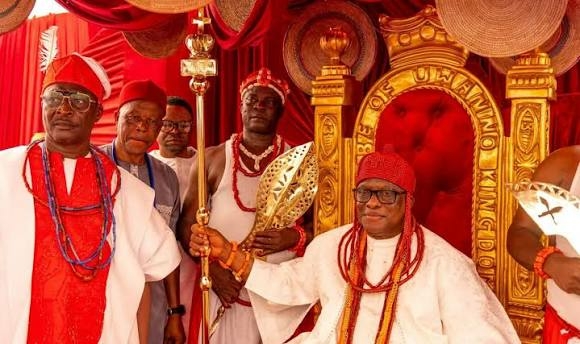 Okpebholo Presents Staff Of Office To Alimikhena As New Okumagbe Of Uwanno 1 images 3 3