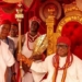 Okpebholo Presents Staff Of Office To Alimikhena As New Okumagbe Of Uwanno