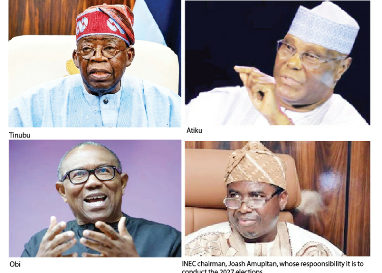 2027: Show Us How You’ll Fix Nigeria, Voters Tell Tinubu, Atiku, Obi 1 tinubu and obi