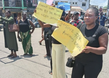 Protests Rock Rivers Over Alleged Police Officer’s Killing Of UNIPORT Graduate