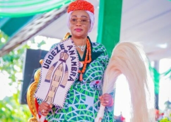 Oluremi Tinubu Conferred With Ugoeze Of Anambra Title