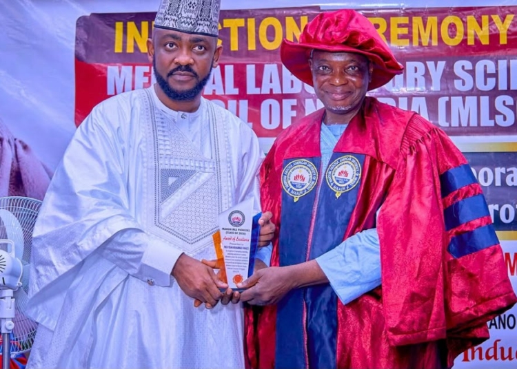 Lab Scientists Honour Gwarzo Over Contributions To Health Education 1 3b1343b4 5876 4d65 9866 24b6941e9c9a