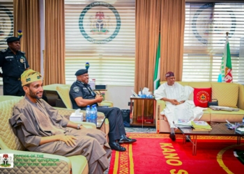 Gov. Yusuf Receives New POLAC Commandant, Pledges Continued Support