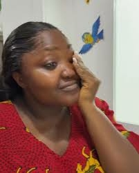 Blessing Obasi Breaks Down In Tears After Taking Son To School For The First Time