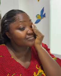 Blessing Obasi Breaks Down In Tears After Taking Son To School For The First Time