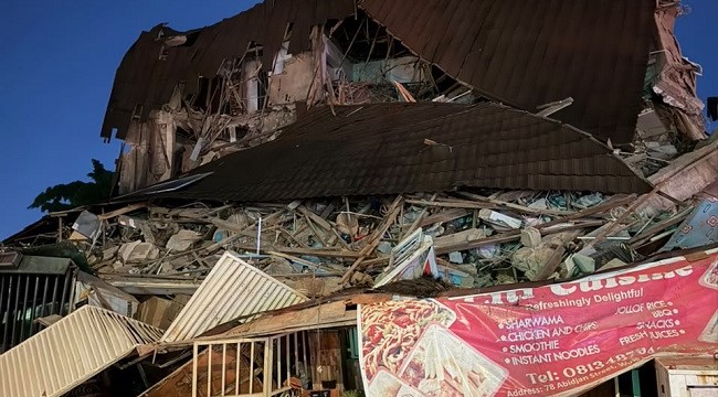 3-Storey Commercial Building Collapses In Abuja After FCTA Seals Structure
