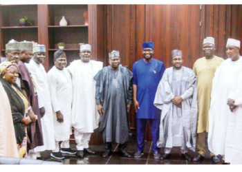 Ex-Adamawa Council Chairs Visit Fintiri, Hold Consultations