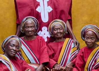 ‎120 Years Old Nigerian Celebrates 94th Anniversary With 4 Wives