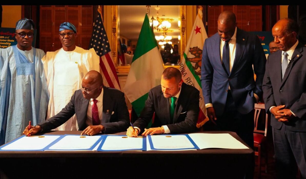 Lagos, California Sign Sister-state Pact