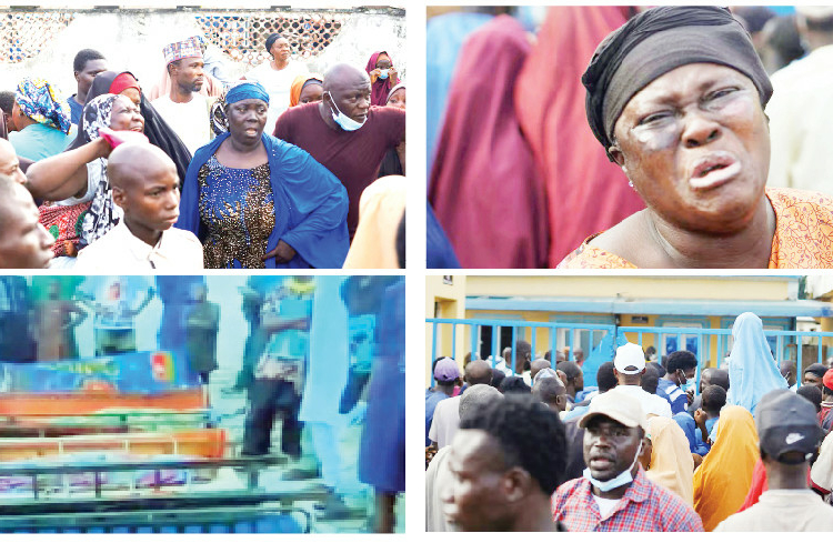 Niger Miners’ Tragedy: I Lost My Son, 9 Relatives – Grieving Father 1 Family members of illegal mining suspects arrested in mining raids who reportedly died while in detention gather at General Hospital, Minna, Niger State, yesterday. PHOTOS: ABU NMODU AND REUTERS