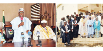 Fintiri Promises Relief, Recovery For Displaced Lamurde Communities