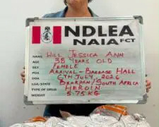 South African Woman Bags 25 Years For Importing 5.75kg Heroin Into Nigeria 3 South African Woman Bags 25 Years For Importing 5.75kg Heroin Into Nigeria