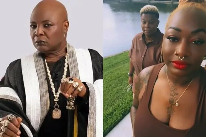 Charly Boy Celebrates Daughter Adaeze’s Engagement To Woman 1 Charly Boy Celebrates Daughter Adaeze’s Engagement To Woman