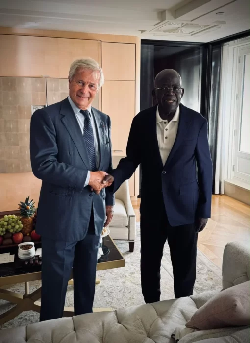 Tinubu Secures French Media Giant Bolloré’s Commitment To Expand Nigerian Creative Sector