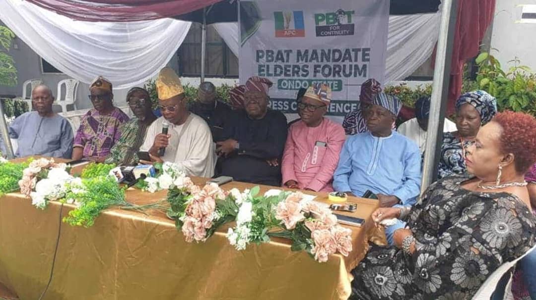 ‎2027: Ondo APC Elders Raise Concern Over Deepening Division In Party ‎