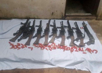 Kaduna Police Recover 10 Guns, 2 Stolen Vehicles, 332 Suspected Fake Dollars