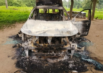 Suspected Bandits Attack Operation Burse Base, Burn Operational Vehicle